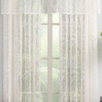 Why do people think lace curtains as a beautiful option for their windows