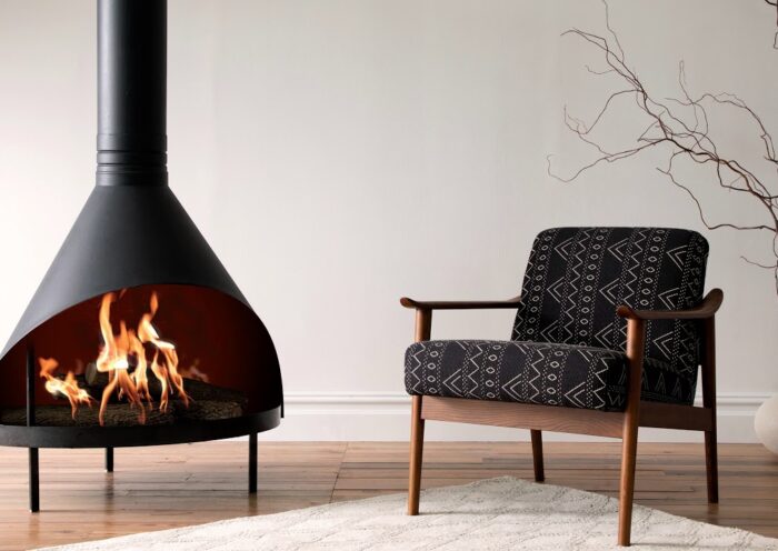 Mid Century Fireplaces